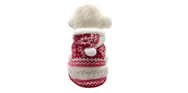 fluffy hooded fleece for dogs