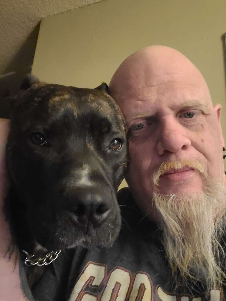 dog and dad