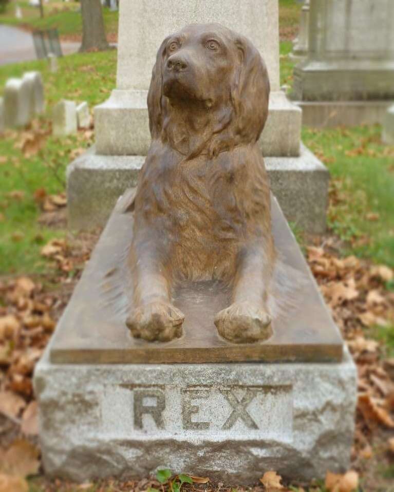 are dogs allowed in greenwood cemetery