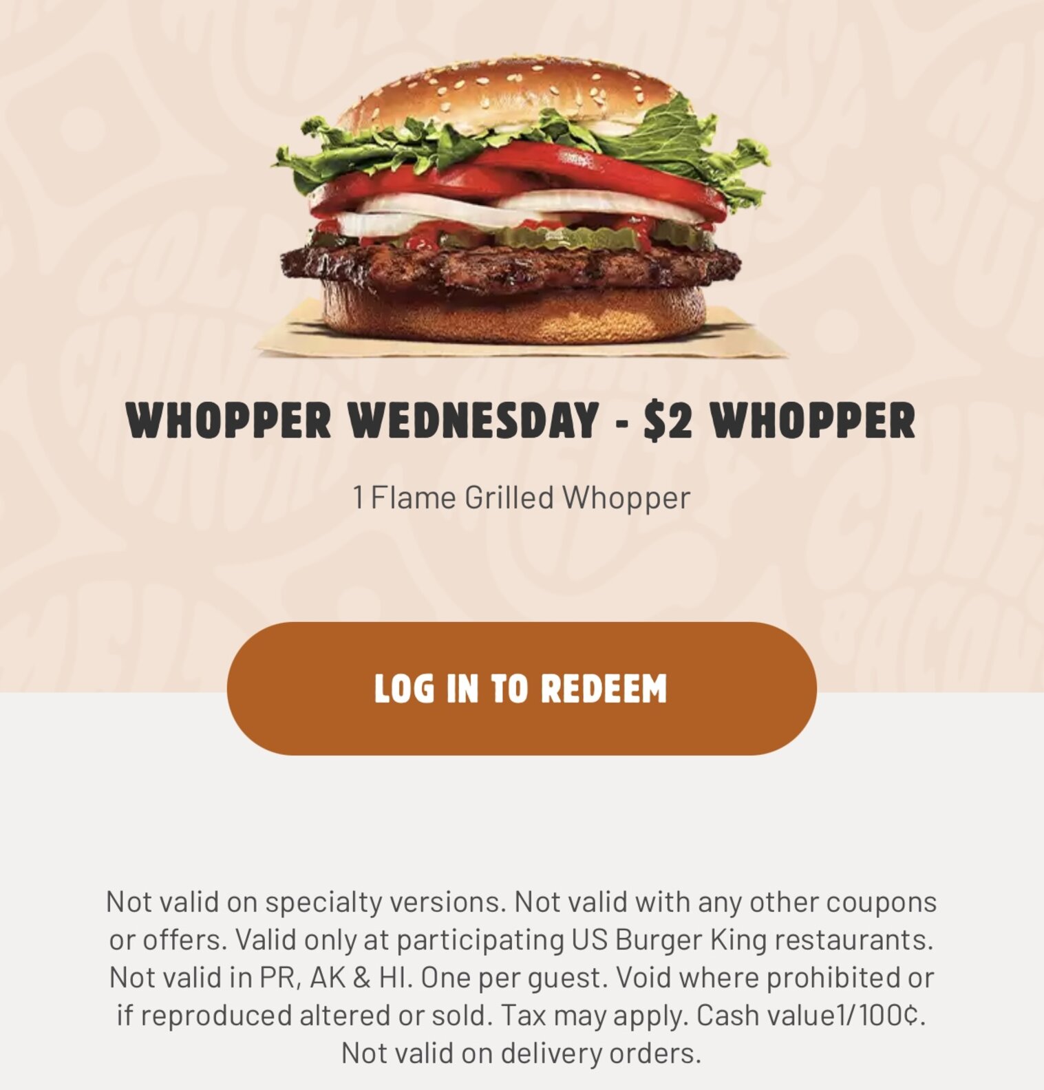 Burger King 'Whopper Wednesday' Promo: How to Get $2 Whoppers Today ...