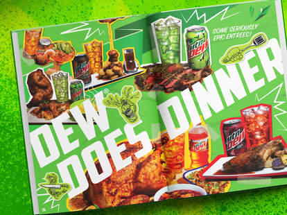 Mountain Dew Launches The Big Bold Book Of Mtn Dew Recipes Cookbook Thrillist