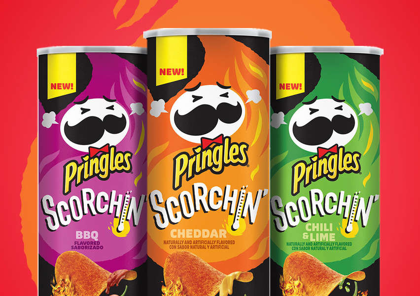 Pringles Adds New 'Scorchin' Flavors Cheddar, BBQ and Chili & Lime