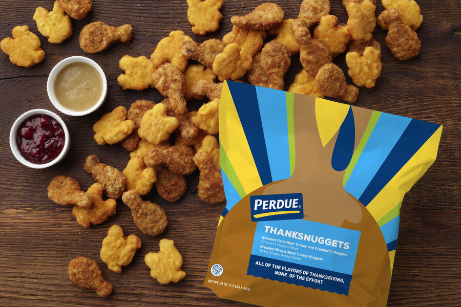 Perdue's New Thanksgiving-Inspired Nuggets Taste Like Turkey & Stuffing