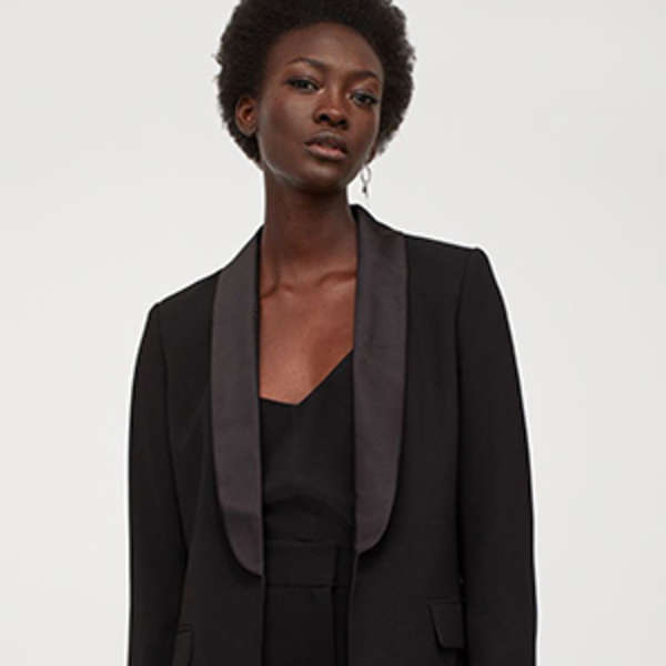 H&m tuxedo jacket womens sale