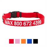 GOTAGS Personalized Nylon Dog Collar
