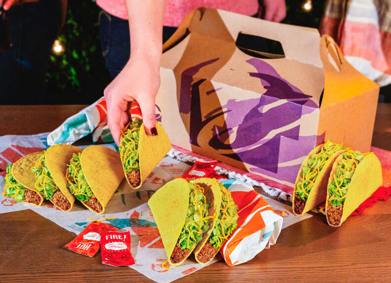 Taco Bell Is Offering Free Delivery on Taco Party Pack Orders Right Now