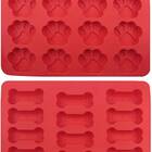 Dog Treat Baking Pans And Ice Cube Molds