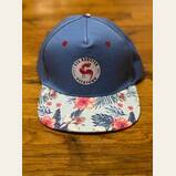 Red Rooster Floral Cap