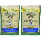 Feline Greenies Smartbites Hairball Control Treats, Tuna, 2-Pack