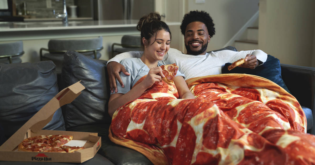 Pizza hut weighted blanket new arrivals