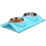 Double No-Spill Dog & Cat Bowls