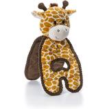 Charming Pet Cuddle Tugs Giraffe Plush Squeaky Dog Toy