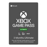 Xbox 3 Month Game Pass Ultimate, Microsoft, [Digital Download]