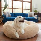 Frisco Eyelash Cat & Dog Bolster Bed, X-Large