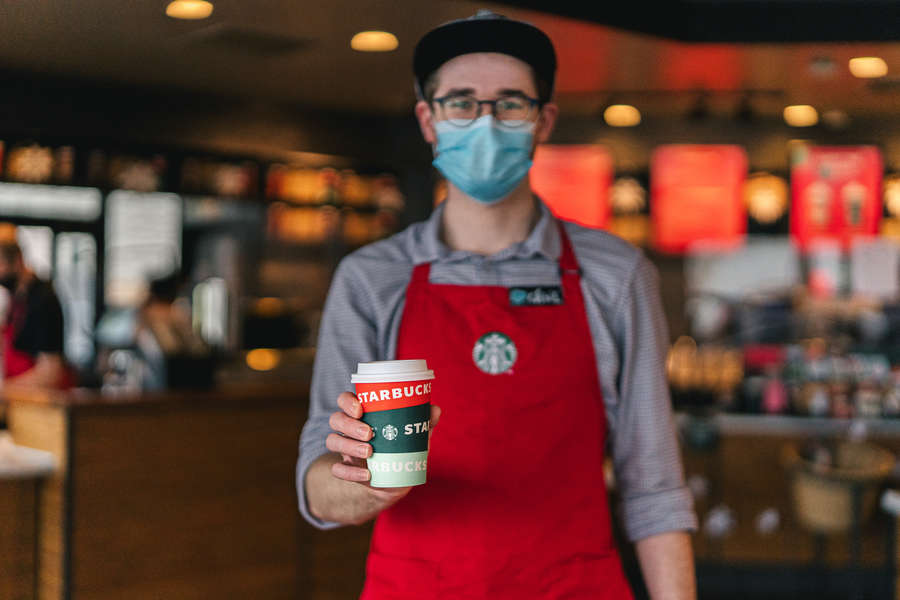Starbucks Is Offering Free Coffee to Frontline & Healthcare Workers