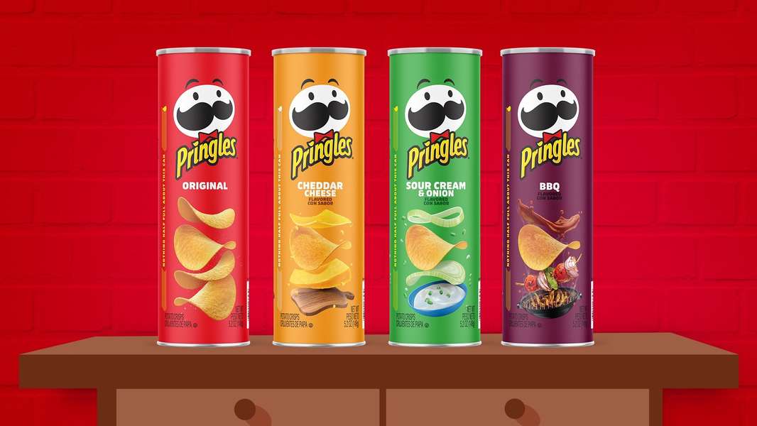 Pringles Logo Redesign: Kellogg's Gives Mr. Pringle a Fresh New Look