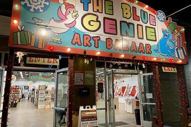 Blue Genie exterior