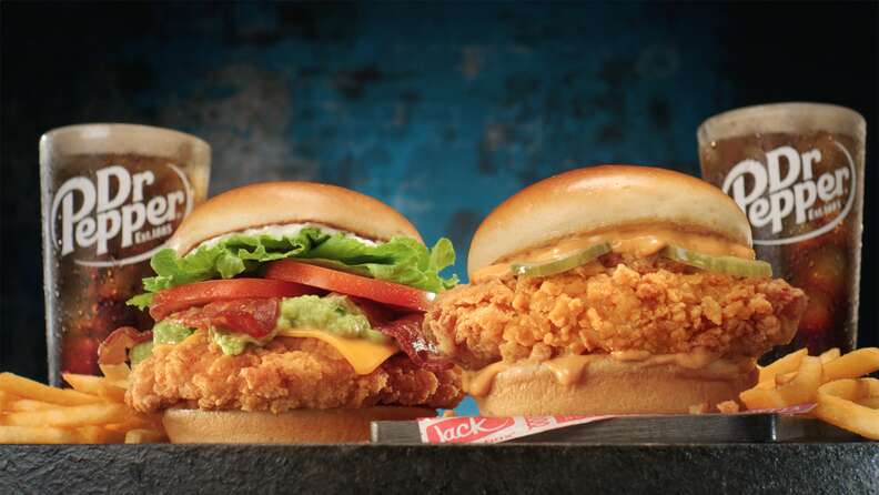 Jack in the Box's new Cluck Chicken Sandwich