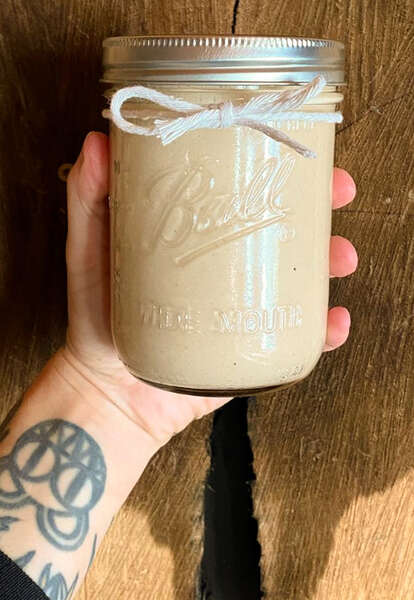 vegan eggnog dairy free plant-based egg nog christmas holiday drinks recipe drink cinnamon coconut