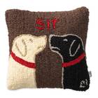 "Sit" Throw Pillow