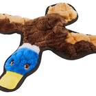 Plush Stuffingless Squeaking Duck Toy