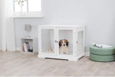 Wood and Wire Medium Pet Crate