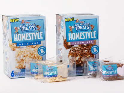 Kellogg's Launches New, Bigger 'Homestyle' Rice Krispies Treats - Thrillist