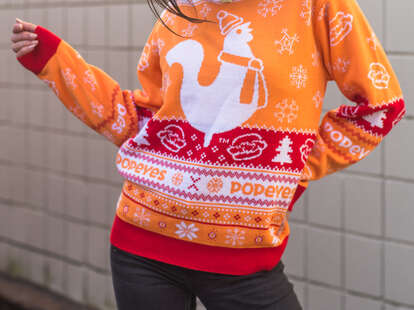 Popeyes Chicken Ugly Christmas Sweater 2020 How to Buy One Right