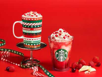 Starbucks Reveals Its Holiday Cups & Menu for 2022