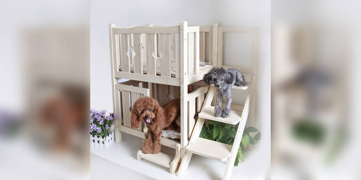 Bunk Beds For Your Dogs Or Cats, Portable Pet Bunk Bed