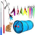 M JJYPET Retractable Cat Toy Wand