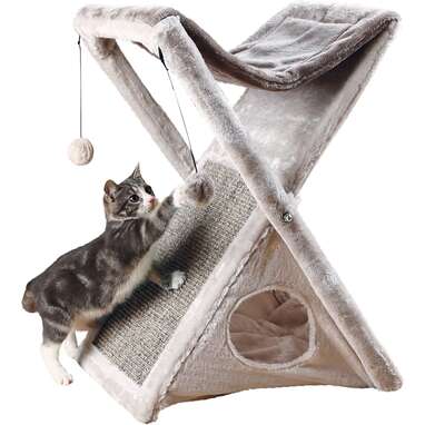 Trixie Pet Products Miguel Fold and Store Cat Tower
