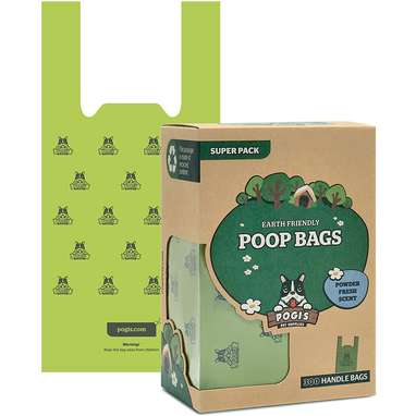 Pogi's Poop Bags with Easy-Tie Handles