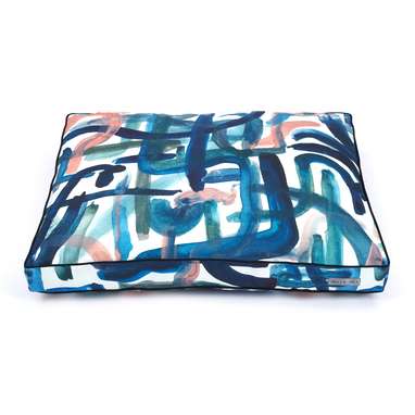 Brushstroke Pillow Dog Bed