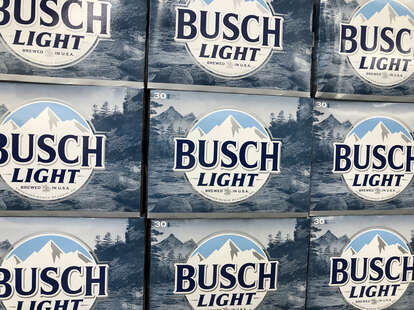 Busch Snow Day free beer
