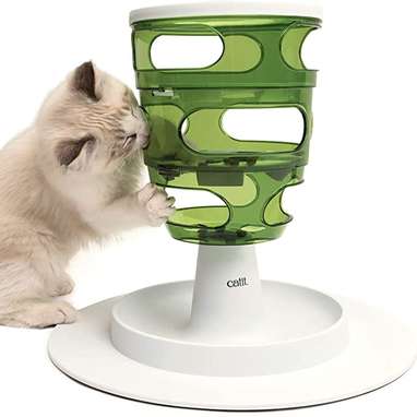 Interactive Cat Feeder Toys Keeps Your Cat Stimulated - DodoWell - The Dodo