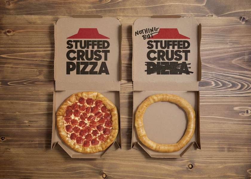 Pizza Hut 'Nothing But Stuffed Crust': How to Get the Crust Without ...