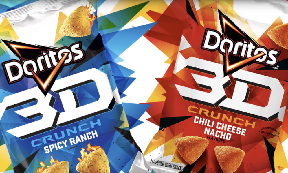 Doritos 3D Crunch '90s Snack Returns to Stores in 2 New Flavors