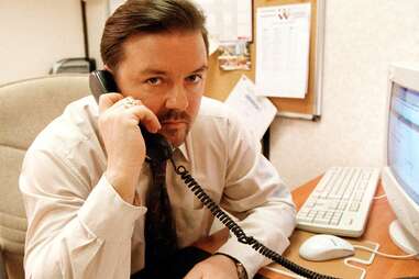 ricky gervais in the office, david brent