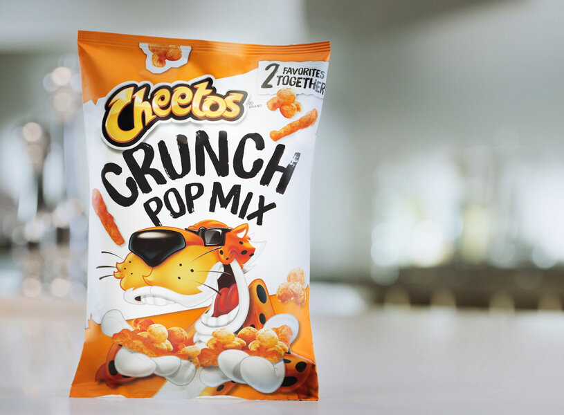 Cheetos Crunch Collection Cheetos Crunch Pop Mix: Snack Combo Features Classic Cheetos & Popcorn ...