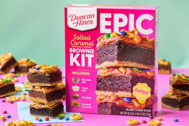 Duncan Hines EPIC Salted Caramel Brownie Kit