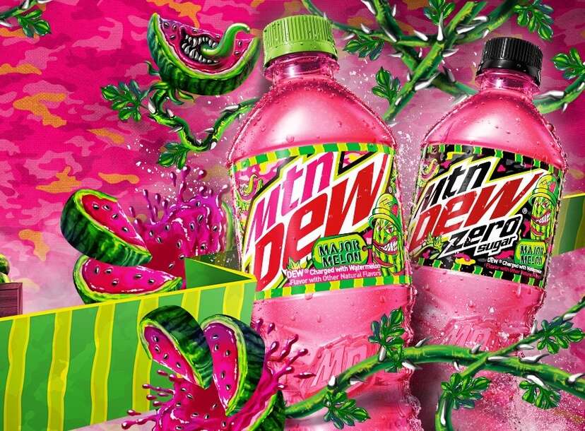 Mountain Drew Major Melon Is The First New Permanent Flavor In A Decade Thrillist Mountain Drew Major Melon Is The First New Permanent Flavor In A Decade Thrillist
