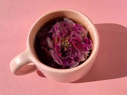 flowering tea