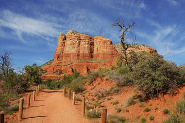 Coconino National Forest red rocks