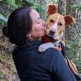 Dog Who Chose His New Mom Goes Everywhere With Her Now