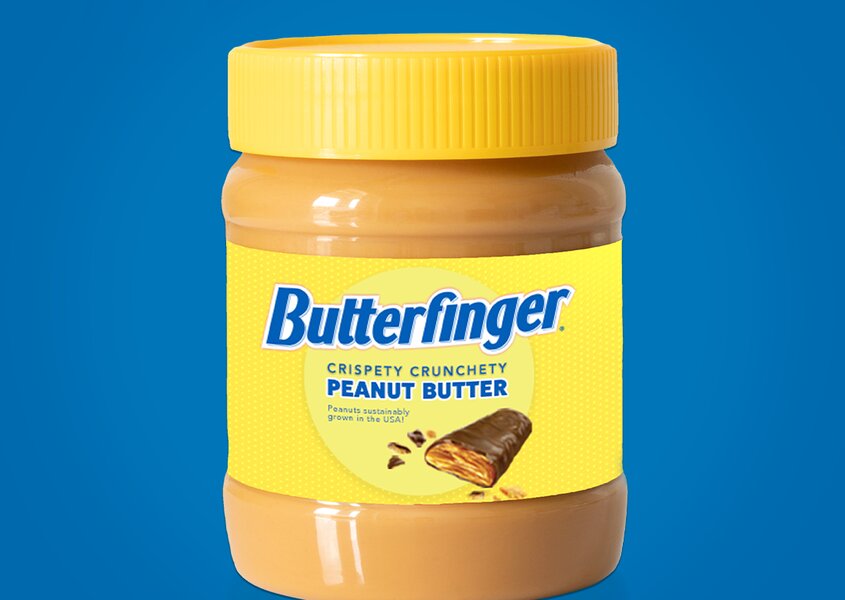 Butterfinger Peanut Butter: Candy Bar-Flavored Peanut Butter Launching