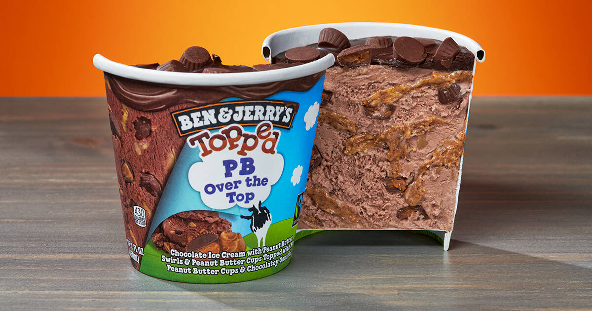 Ben & Jerry's Is Unleashing 7 New Flavors Topped with Chocolate Ganache -