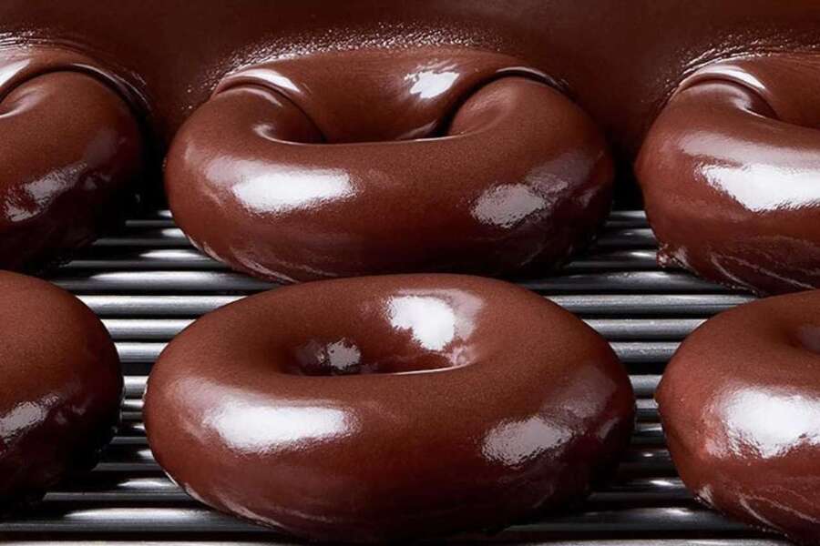 Krispy Kreme's Chocolate Glazed Doughnut Is Back on Menus Today Thrillist