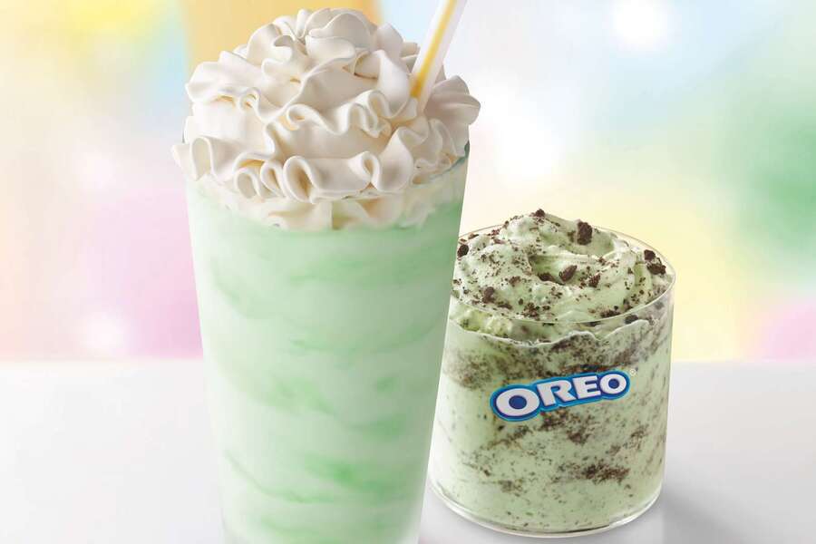 McDonald's Shamrock Shake & Oreo Shamrock McFlurry Are Coming Back