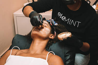 eleMINT Skin Health & Wellness Studio facial